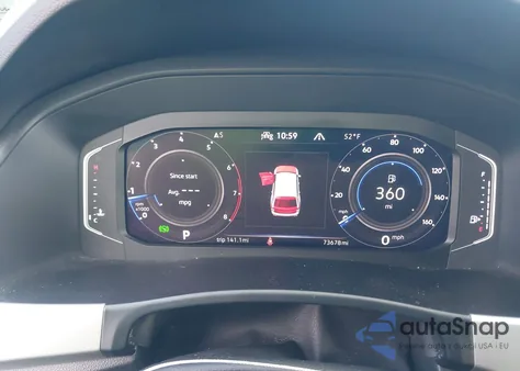 2022 Volkswagen Atlas 3.6L V6 Se W/Technology z USA, uszkodzony, nr VIN 1V2KR2CA3NC556094